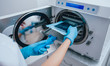 © romaset - Sterilizing medical instruments in autoclave