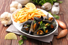 Mussel With French Fries