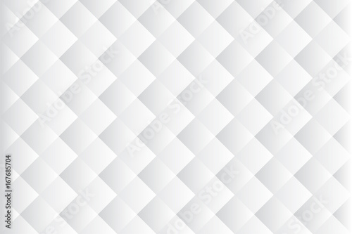 Gray background with gradient abstract  square geometric pattern. Vector illu...
