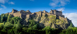 Panoramic image of Edinburgh Castle.