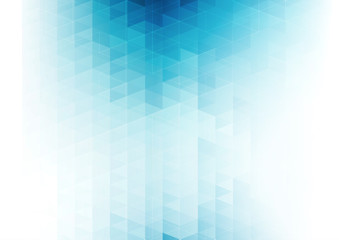 Poster - Vector color abstract geometric banner with triangle.
