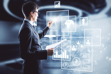 Poster - Technology and innovation concept