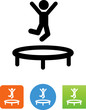 Trampoline Icon - Illustration