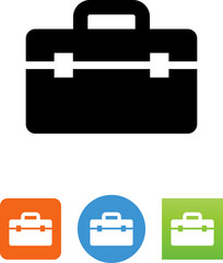 Canvas Print - Vector Toolbox Icon - Illustration