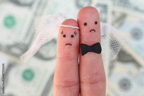 fingers art of couple