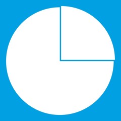 Poster - Graphs chart statistic icon white