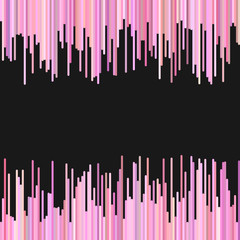Poster - Abstract background from vertical lines in pink tones