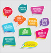 © totallyout - Promo sale stickers and tags collection modern design
