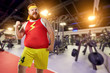 © Studio Romantic - Funny bearded man at the gym