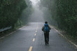 © Maa Hoo/Stocksy - Traveller with backpack walking forward