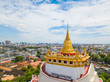 The golden mount in Wat Saket temple