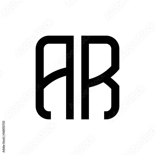 Initial Letters Logo Ar Black Monogram Square Rounded Shape Vector Stock Vector Adobe Stock Initial Letters Logo Ar Black Monogram Square Rounded Shape Vector Stock Vector Adobe Stock