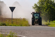© Ludmila Smite - Big tractor on crossroad.