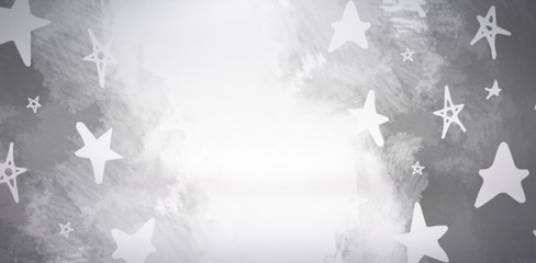 Poster - Composite image of illustration of stars