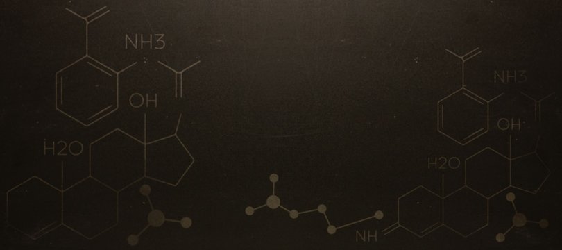 Composite image of composite image of chemical structure