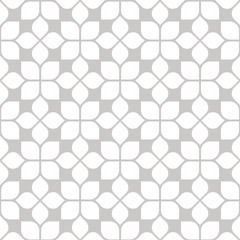 Wall Mural - abstract geometric graphic floral seamless pattern