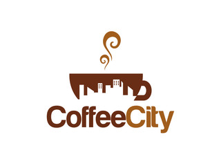 Coffee city icon