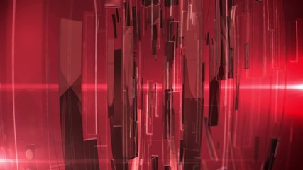 Poster - Abstract Technology Background with lens flare. Depth of field.
