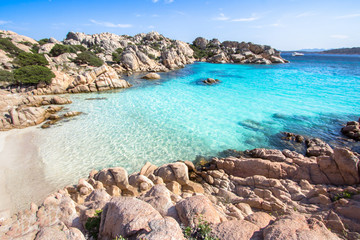 Wall Mural - Beach of Cala Coticcio, Sardinia, Italy