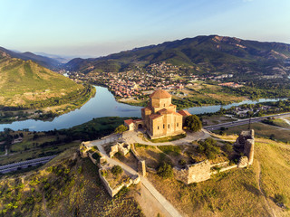 jvary monastery near mtskheta, georgia.