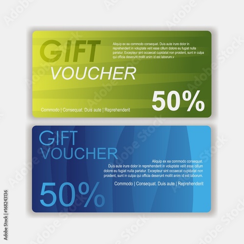gift voucher template cute gift voucher certificate coupon design