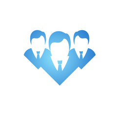 Sticker - Professional teamwork icon