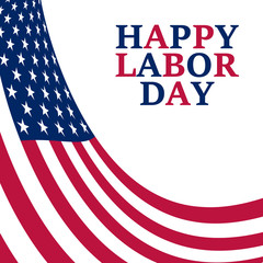 Wall Mural - Labor Day holiday in the United State