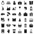 © ylivdesign - Carton box icons set, simple style
