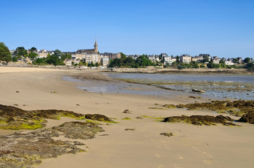 Sticker - Dinard in der Bretagne, Frankreich - the town Dinard in Brittany