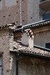 In giro per Mantova (particolare di un tetto)