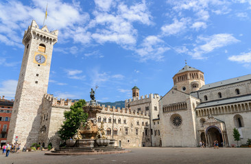 Piazza Duomo, Trento, Italy