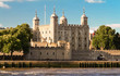 The White Tower -Main castle within the Tower of London,United Kingdom.