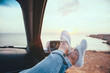 © Alena Ozerova - Freedom car travel concept