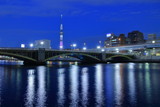 Fototapeta  - 蔵前橋と隅田川