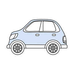 Sticker - Car vehicle isolated