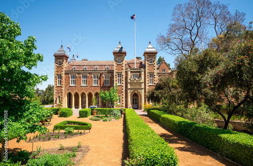 Fotografie, Obraz Government House and landscaped garden in Perth City center