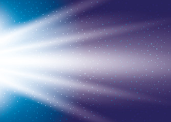Wall Mural - Rays of light.