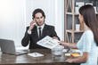 © Friends Stock - Business man working in the office job concept