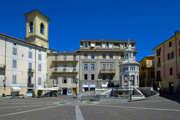 Piazza della Bollente ad Acqui Terme in proovincia di Alessandria Italia Europa Italy