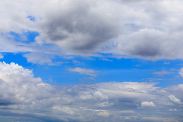 Wall Mural - blue sky and white cloud. bright concept.