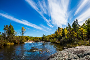 Sticker - The landscape in the Old Pinawa Dam Park