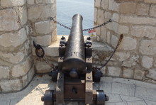 Cannon In Lovrijenac Fort