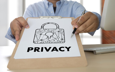 Poster - Privacy Access login PERFORMANCE Identification Password Passcode and Privacy