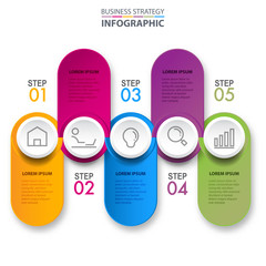 Wall Mural - Business infographics design elements template graphic illustration