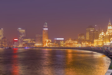 Architectural scenery and skyline of Shanghai