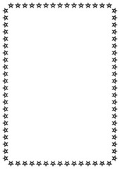Wall Mural - vector page border a4 design for project