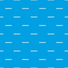 Poster - Step by step infographic pattern seamless blue
