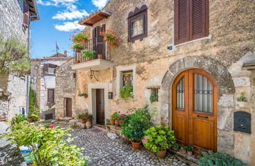  Fumone, comune in the Province of Frosinone in the Italian region of Lazio. Italy
