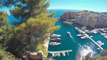 Boats And Yachts In Monaco Port