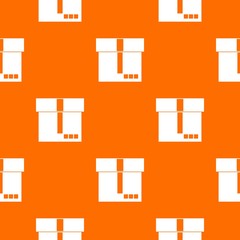Poster - Box pattern seamless